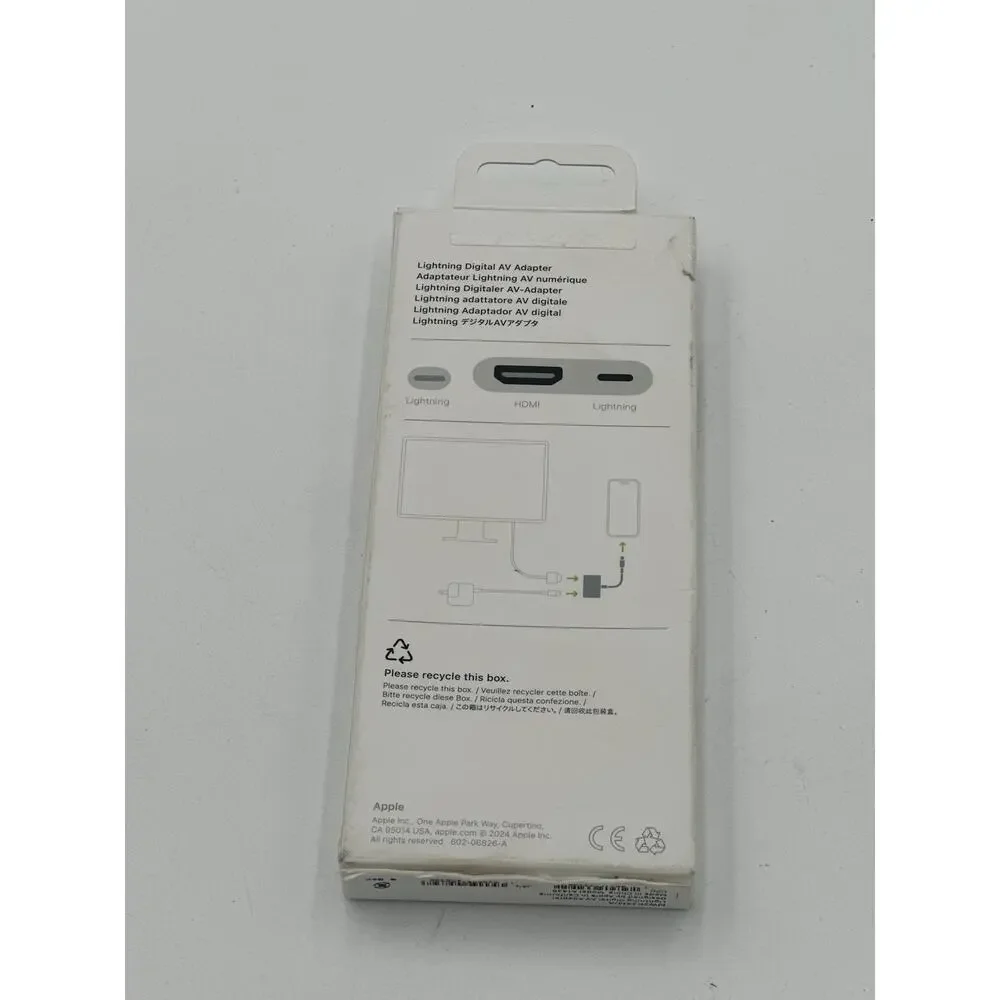 GENUINE Apple Lightning to Digital AV Adapter !!